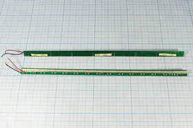 Светодиодная линейка 5В, зеленый, 230x5x2, P6005A