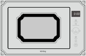 Микроволновая печь Korting KMI 825 RGW, встраиваемая, 25л, 900Вт, белый