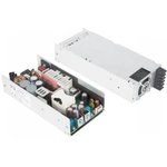 GCU500PS12-EF, Switching Power Supplies AC-DC U CHANNEL PSU, 500W, IND+MED, END FAN