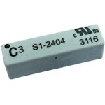 S1-0504M, REED RELAY, 350VDC, 1A, SPST-NO, TH