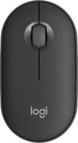 Фото 1/10 910-007015, Logitech Wireless Mouse Pebble 2 M350S TONAL GRAPHITE, Мышь