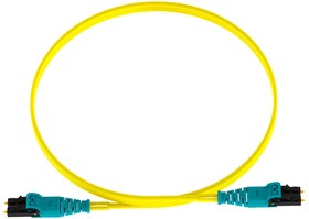 Фото 1/4 Патч-корд Panduit F92ELQ1Q1SNM002 2x9/125 OS1/OS2 LC push-pull-LC push-pull 2м LSZH