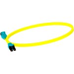 Фото 3/4 Патч-корд Panduit F92ELQ1Q1SNM003 2x9/125 OS1/OS2 LC push-pull-LC push-pull 3м LSZH желтый