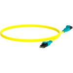 Фото 4/4 Патч-корд Panduit F92ELQ1Q1SNM003 2x9/125 OS1/OS2 LC push-pull-LC push-pull 3м LSZH желтый