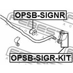 OPSB-SIGR-KIT, Ремкомплект тяги стабилизатора, OPEL VECTRA C 2002-2008