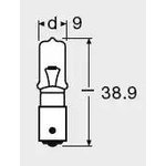 64136, Лампа H21W 12V 21W BAY9s ORIGINAL LINE (Складная картонная коробка)