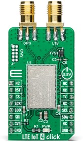 LTE IoT 4 Click nRF9160 Sensor Add-On Board for Industrial, Smart Agriculture MIKROE-4477