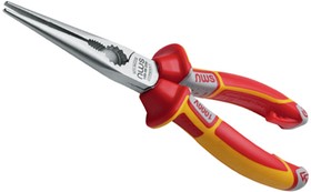 Фото 1/6 N140-49-VDE-205-SB, N140 Long Nose Pliers, 205 mm Overall, Straight Tip, VDE/1000V