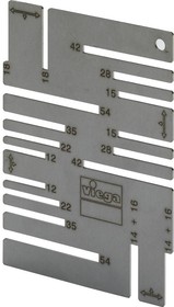00-00001292, Шаблон для маркировки глубины посадки металлических труб Viega d 12-54