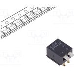 BPA02SBR, Переключатель: DIP-SWITCH, Кол-во секций: 2, 0,1A/5ВDC, Пол: 2