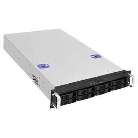 Фото 1/10 Серверная платформа ExeGate Pro 2U660-HS08  RM 19", высота 2U, глубина 660, Redundant БП 2x1000W, 8xHotSwap, USB
