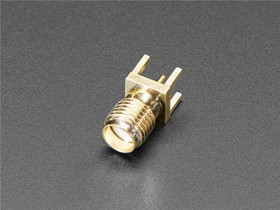 4644, RF Connectors / Coaxial Connectors Straight SMA Thru Hole RF Connector