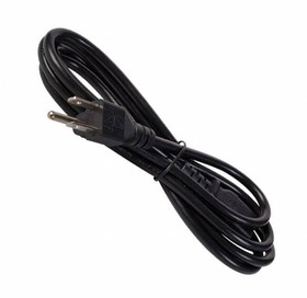 AC-C13 NA, AC Power Cords AC Cord North America, IEC320-C13 for C14 inlet, 18/3 SVT, 6', Black, RoHS
