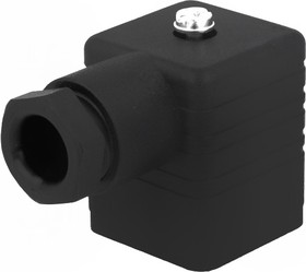 GDM3009SW, Разъем соленоидный, угловой, вилка, 16 А, 250 В, формат А ...