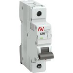 MCB6-1-16C-AV, EKF Averes Circuit Breaker AV-6 1P 16A (C) 6kA