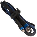 (6957531077381) кабель USB HOCO U39 Slender для Micro USB, 2.4А, длина 1.2м, синий
