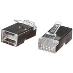 Коннекторы RJ45 8P8C для FTP кабеля 5 кат. экранированные, 100шт, VNA2230-1/100 VNA2230-1/100