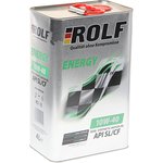 322227, Масло ROLF Energy SAE 10W-40 API SL/CF (полусинт.) 4л