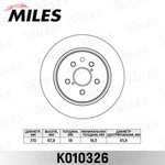 k010326, Диск тормозной LEXUS GS300/GS450H 05-/IS250 06  задний