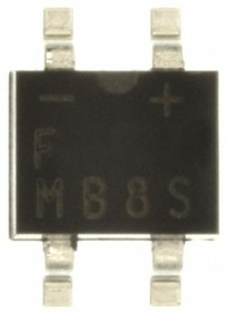MB8S, Диодный мост 0.5А 800В, ON Semiconductor | купить в розницу и оптом