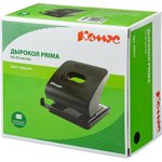 Дырокол Комус Prima 6345 черный до 30л.