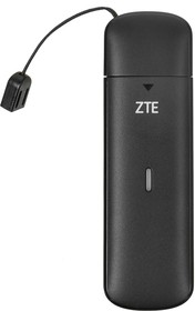 Фото 1/7 Модем 2G/3G/4G ZTE MF833N USB Firewall +Router внешний черный