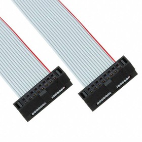 FFMD-08-T-05.00-01-N, Ribbon Cables / IDC Cables .050" Tiger Eye IDC Ribbon Cable Assemblies, Terminal/Socket