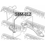 SBM-012, Подушка двигателя задняя