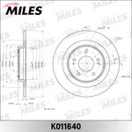 K011640, Диск тормозной Mitsubishi ASX 10-, Outlander III 12- ...