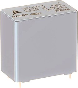 Фото 1/4 B32922C3684K000, B32922 Polypropylene Film Capacitor, 305V ac, ±10%, 680nF, Through Hole