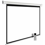 Настенно-потолочный рулонный экран MotoExpert 16:10, 188x300 см, белый ...