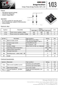 KBPC2510, Диодный мост 1-фазный 25А 1000В [KBPC], Greegoo | купить в ...