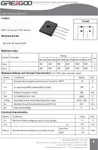 GBU1510, Диодный мост 1-фазный 15А 1000В [GBU], Greegoo | купить в ...