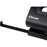 Дырокол Комус Prima 6345 черный до 30л.