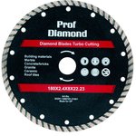 Диск алмазный турбо Prof Diamond TGS 180x2.4x8х22.2 мм S30325