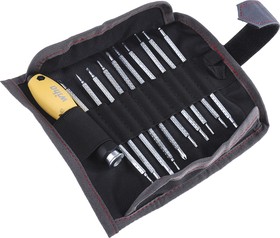 Фото 1/6 31499, Hexagon; Phillips; Slotted; Torx Interchangeable Screwdriver Set, 11-Piece, ESD-Safe