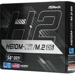 Материнская плата Asrock H610M-H2/M.2 D5 Soc-1700 Intel H610 2xDDR5 mATX AC`97 ...