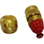 Коннектор 1/2 латунь с аквастопом AR15 1648062