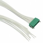 G125-MC12005L4-0450L, Rectangular Cable Assemblies 1.25MM M/L CA 2X10 450MM 26AWG