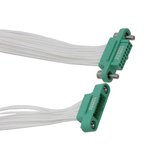 G125-MC11605M1-0150F1, Rectangular Cable Assemblies 1.25MM M/F CA 2X8 150MM ...