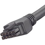 245132-1010, Rectangular Cable Assemblies MICROFIT 10CKT CBL DR OVERMOLDED 1M BLK