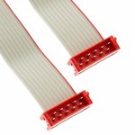 2205063-1, Micro-MaTch Series Flat Ribbon Cable, 10-Way, 1.27mm Pitch ...