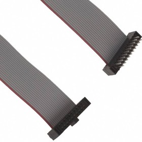 FFMD-10-T-02.00-01-N, Ribbon Cables / IDC Cables .050" Tiger Eye IDC Ribbon Cable Assemblies, Terminal/Socket