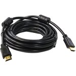 HDMI M-HDMI M Cable V1.4B, Ferrite Rings, ETHERNET, 3D, 5m APC-014-050