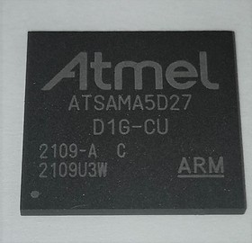 Фото 1/4 ATSAMA5D27C-D1G-CU, Microprocessors - MPU BGA GREEN, IND TEMP MRLC,1GBit DDR2