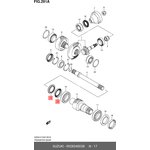 0928340038, Сальник привода прав. SUZUKI SX4 [ORG]