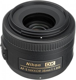 Фото 1/7 JAA132DA, Объектив Nikon 35mm f/1.8G AF-S DX Nikkor