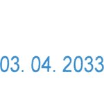 Датер автоматич пластиковый 7810 шрифт 3 мм,месяц обознач цифрами ...