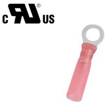 RND 465-00644, Ring Terminal, Red, 0.5 ... 1.5mm², Pack of 50 pieces