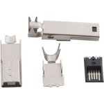 RND 205-00863, Mini USB Cable Connector, Mini USB 2.0 Plug, Straight, 5 Poles